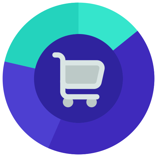 e-commerce Juicy Fish Flat icon