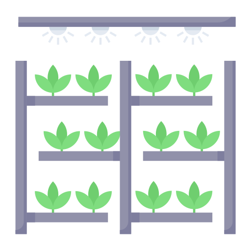agricultura vertical Generic Flat icono