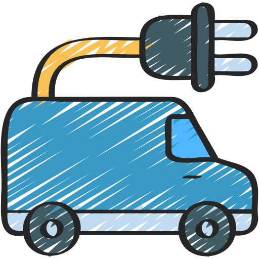 vehículo eléctrico Juicy Fish Sketchy icono