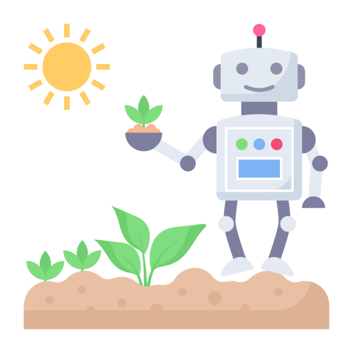 Robot assistant Generic Flat icon