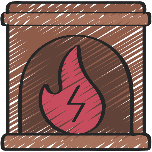 elektrisches feuer Juicy Fish Sketchy icon