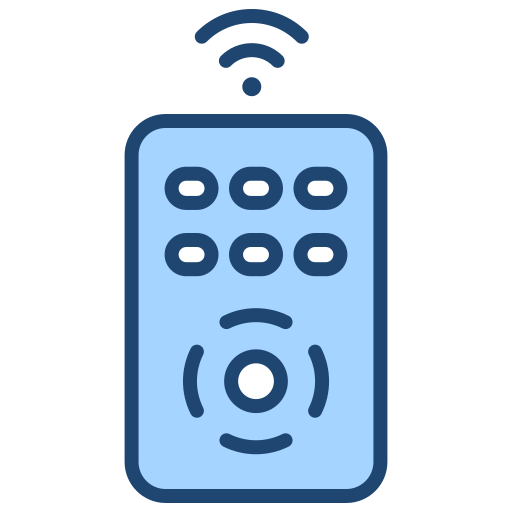 Remote control Generic Blue icon