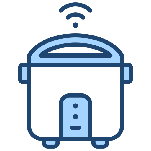 Rice cooker Generic Blue icon