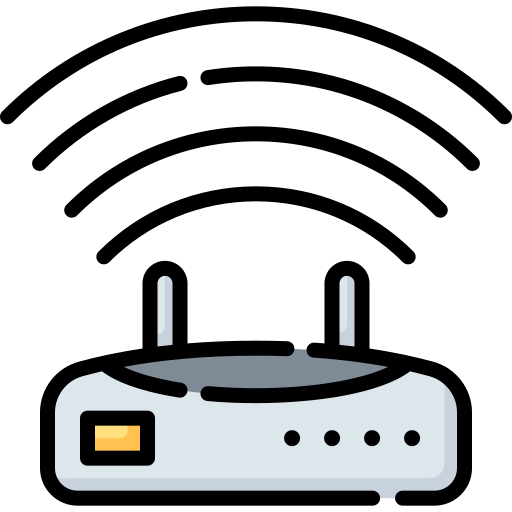 Wifi router Special Lineal color icon
