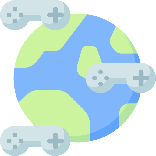 オンラインゲーム Special Flat icon