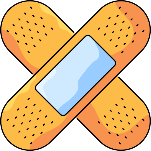 Bandages Generic Thin Outline Color icon