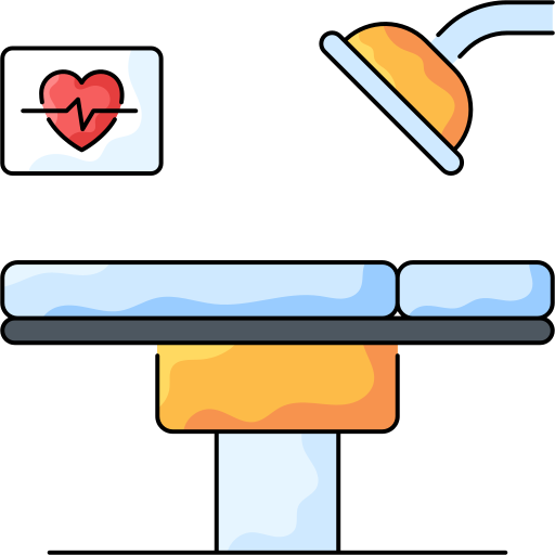 operationssaal Generic Thin Outline Color icon