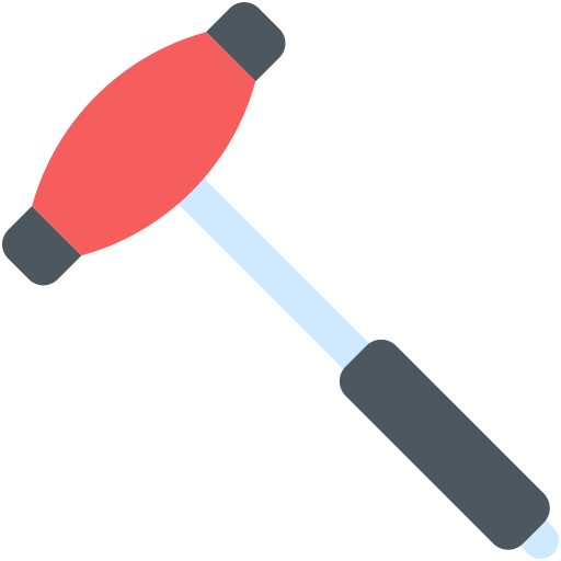 martillo de reflejos Generic Flat icono