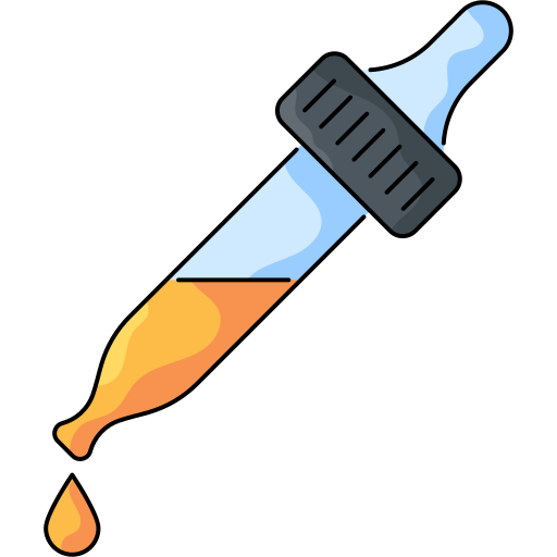 pipette Generic Thin Outline Color icon