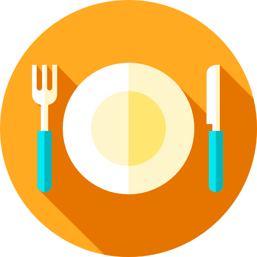 Plate Flat Circular Flat icon