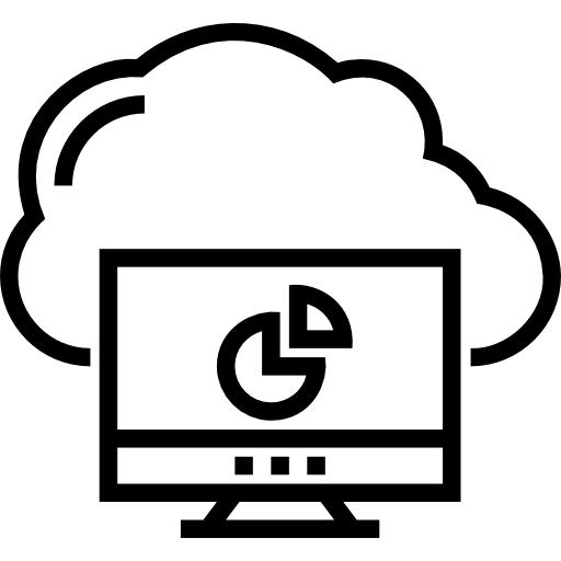 クラウドコンピューティング Prosymbols Lineal icon