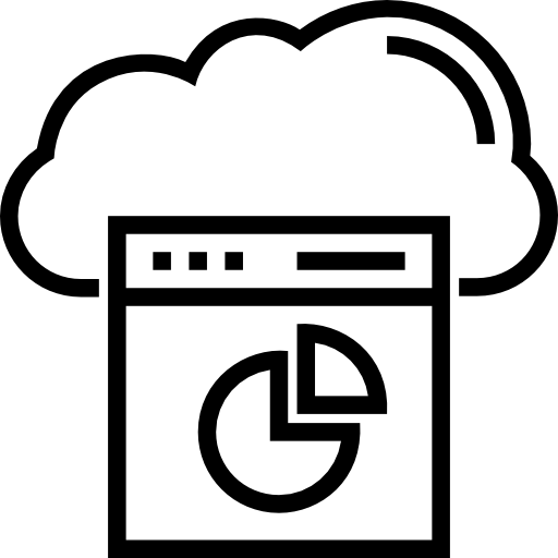 클라우드 컴퓨팅 Prosymbols Lineal icon