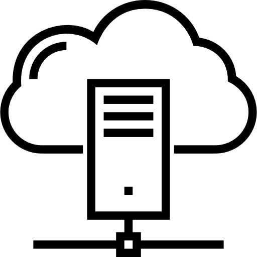 클라우드 컴퓨팅 Prosymbols Lineal icon