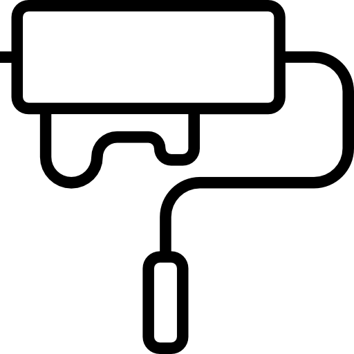 wałek malarski Prosymbols Lineal ikona