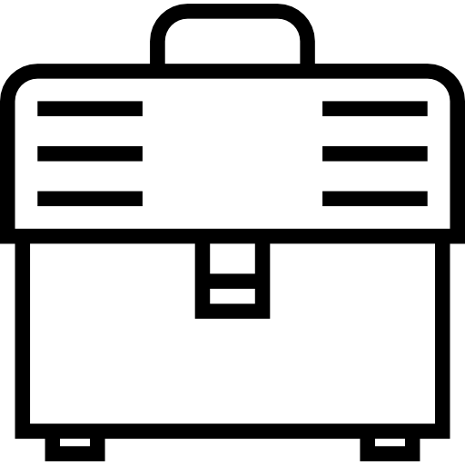 Ящик для инструментов Prosymbols Lineal иконка