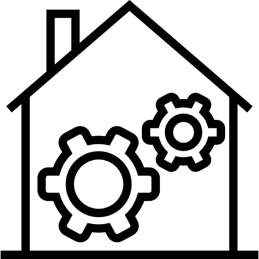 家 Prosymbols Lineal icon