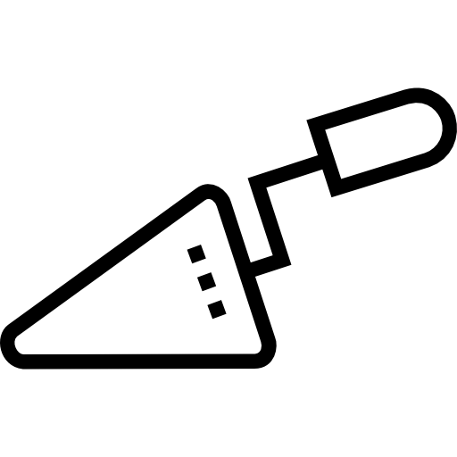 Trowel Prosymbols Lineal icon