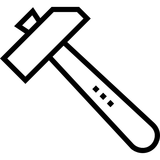 ハンマー Prosymbols Lineal icon