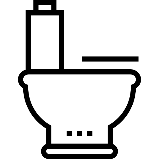 baño Prosymbols Lineal icono