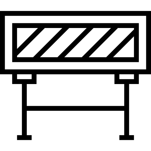 barreira Prosymbols Lineal Ícone