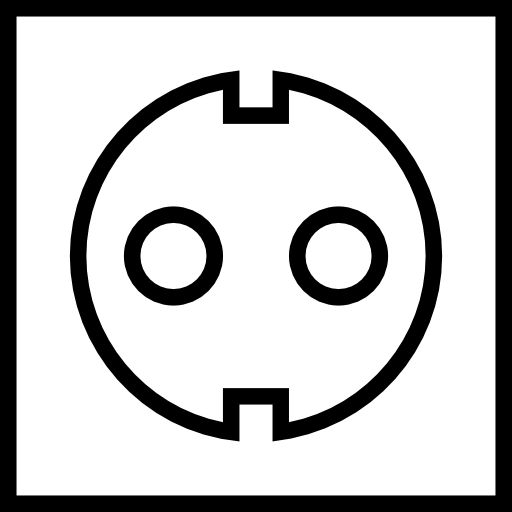 gniazdo elektryczne Prosymbols Lineal ikona