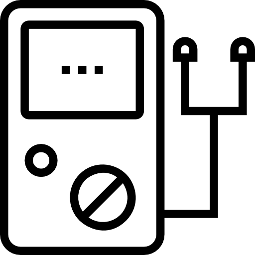 voltmeter Prosymbols Lineal icoon