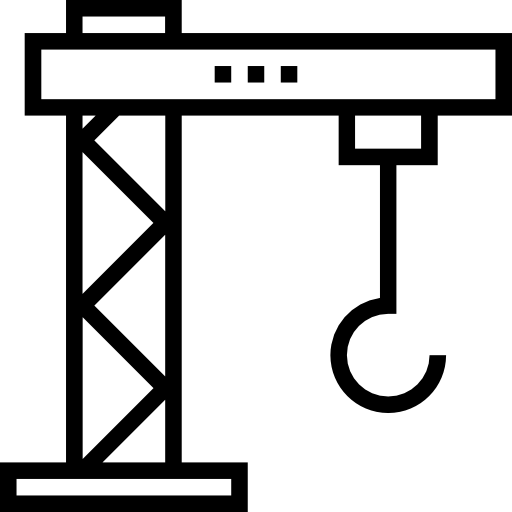 grua Prosymbols Lineal icono