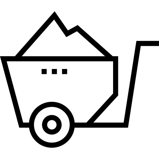 kruiwagen Prosymbols Lineal icoon