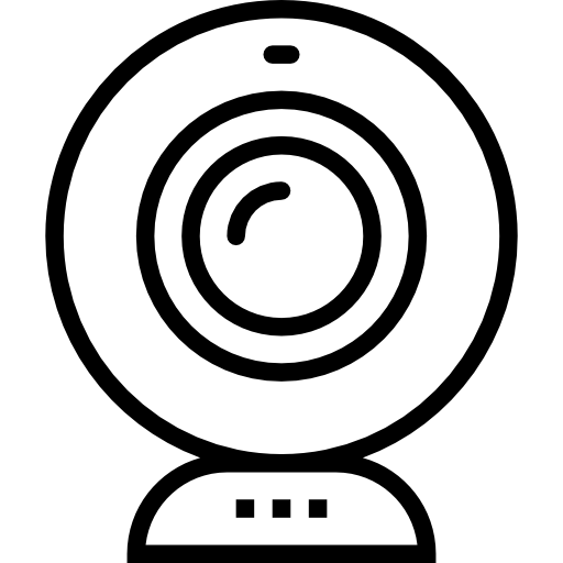 webcam Prosymbols Lineal icon