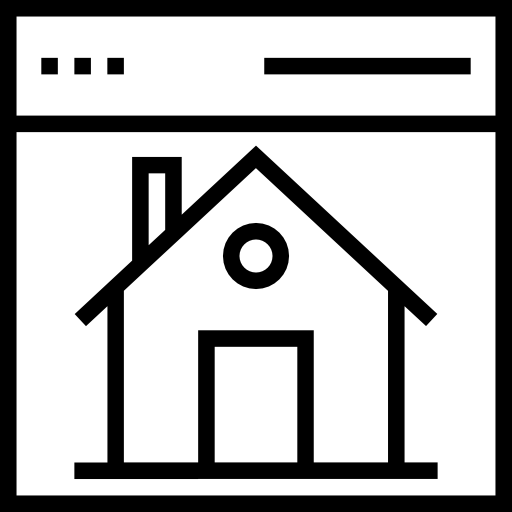 家 Prosymbols Lineal icon
