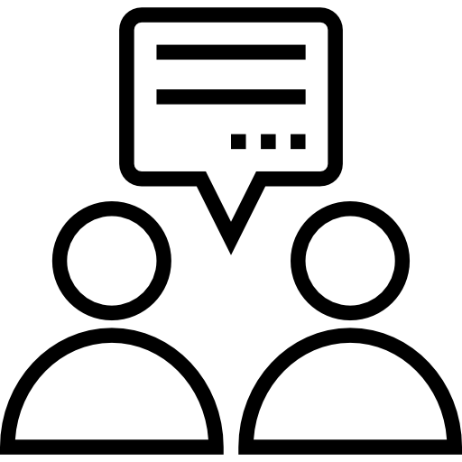 charla Prosymbols Lineal icono