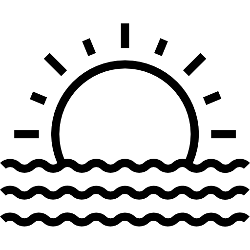 amanecer Prosymbols Lineal icono