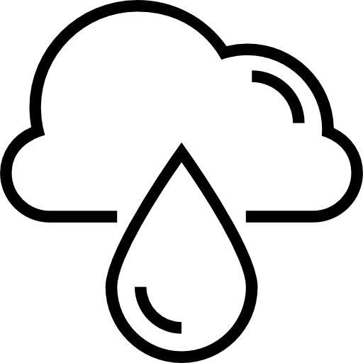 piovere Prosymbols Lineal icona