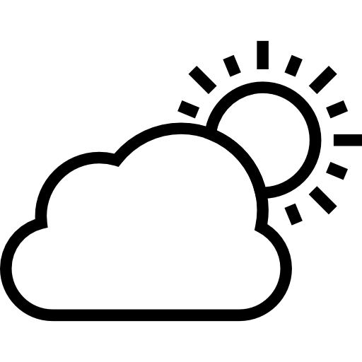 nuvoloso Prosymbols Lineal icona
