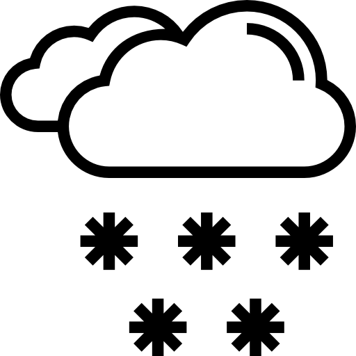 schnee Prosymbols Lineal icon