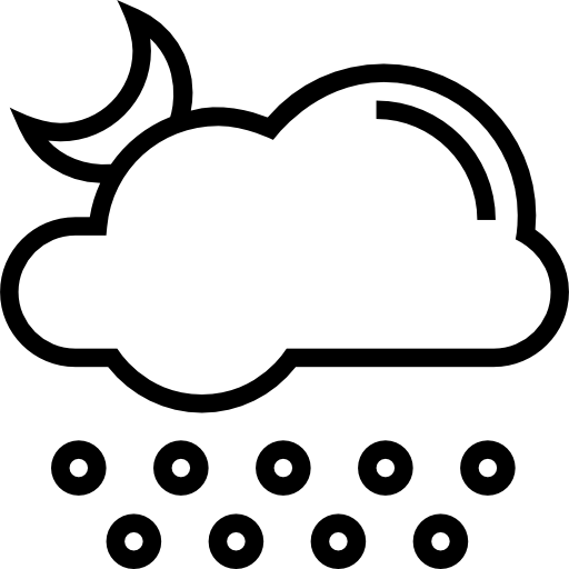 hagel Prosymbols Lineal icon
