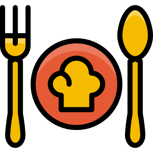 Restaurant Linector Lineal Color icon