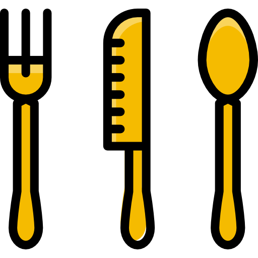 cuchillería Linector Lineal Color icono