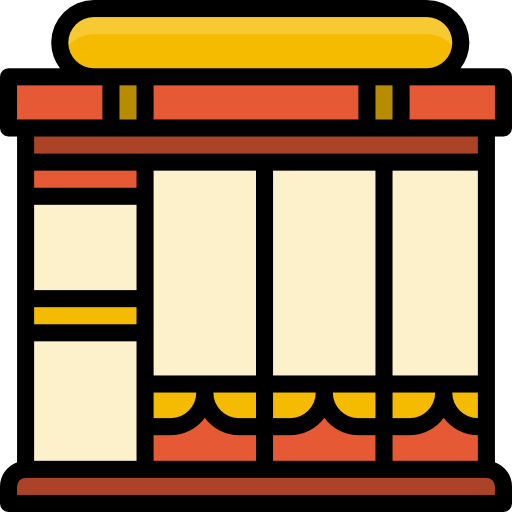 レストラン Linector Lineal Color icon