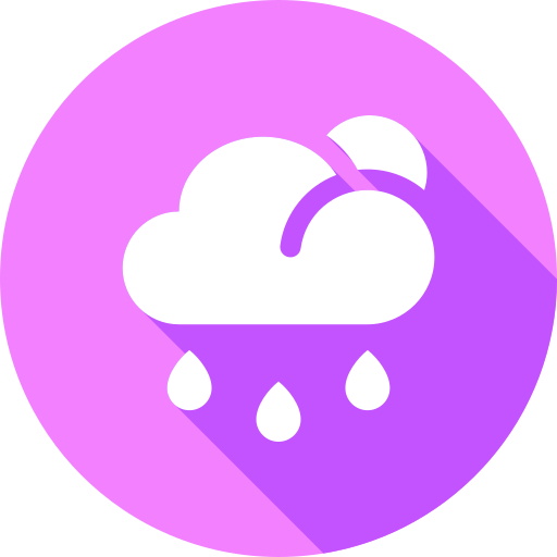 kropla deszczu Generic Flat ikona