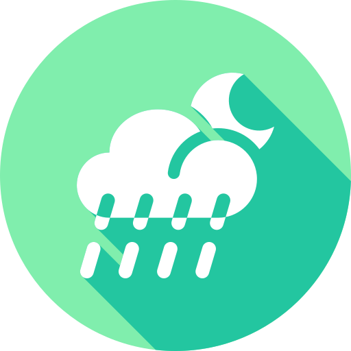 Heavy rain Generic Flat icon