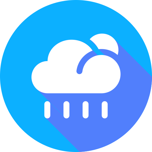 lluvia Generic Flat icono