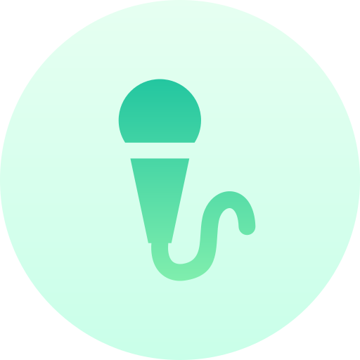 mikrofon Generic Flat Gradient icon