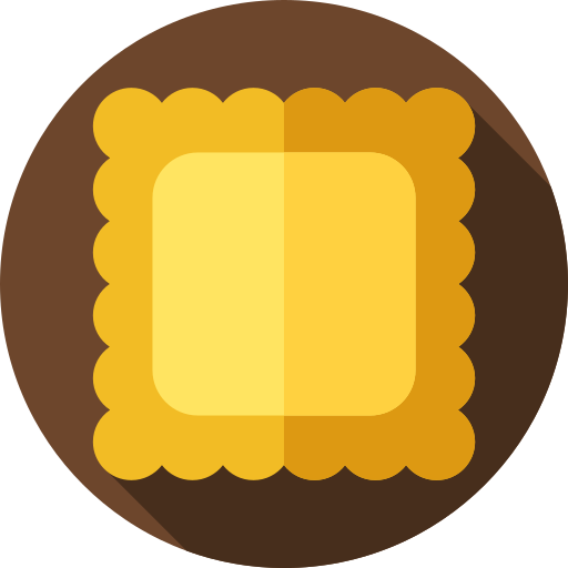 ravioli Flat Circular Flat ikona