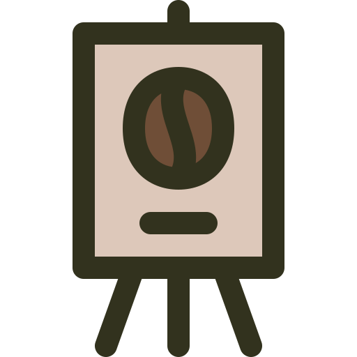 Signboard Generic Outline Color icon