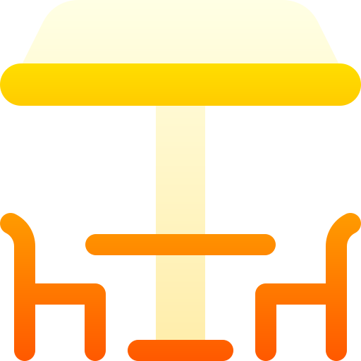 テーブル Basic Gradient Gradient icon