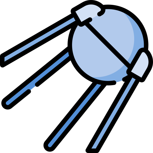 위성 Special Lineal color icon