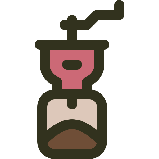 moulin à café Generic Outline Color Icône