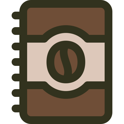 kaffeekarte Generic Outline Color icon