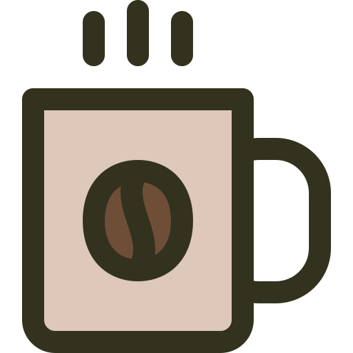 tazza di caffè Generic Outline Color icona
